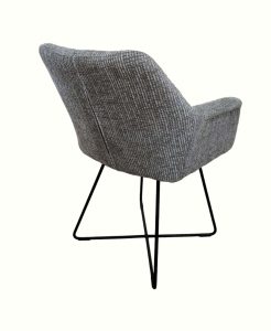 Scaune Picior Metalic Cross Lateral - Spate